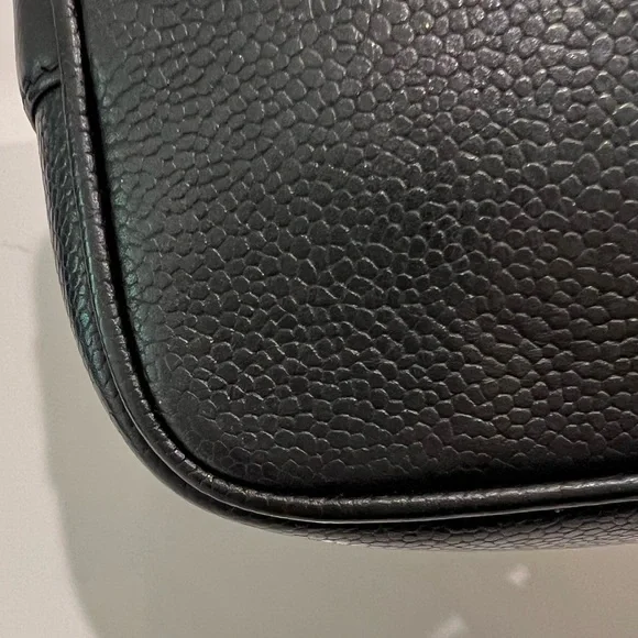 ‼️SOLD‼️ Chanel Vintage CC Timeless Caviar Vanity Cosmetic Makeup Case Black - Picture 8 of 16
